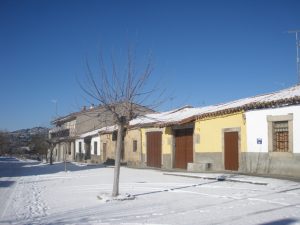 Calle del Cuartel nevada
